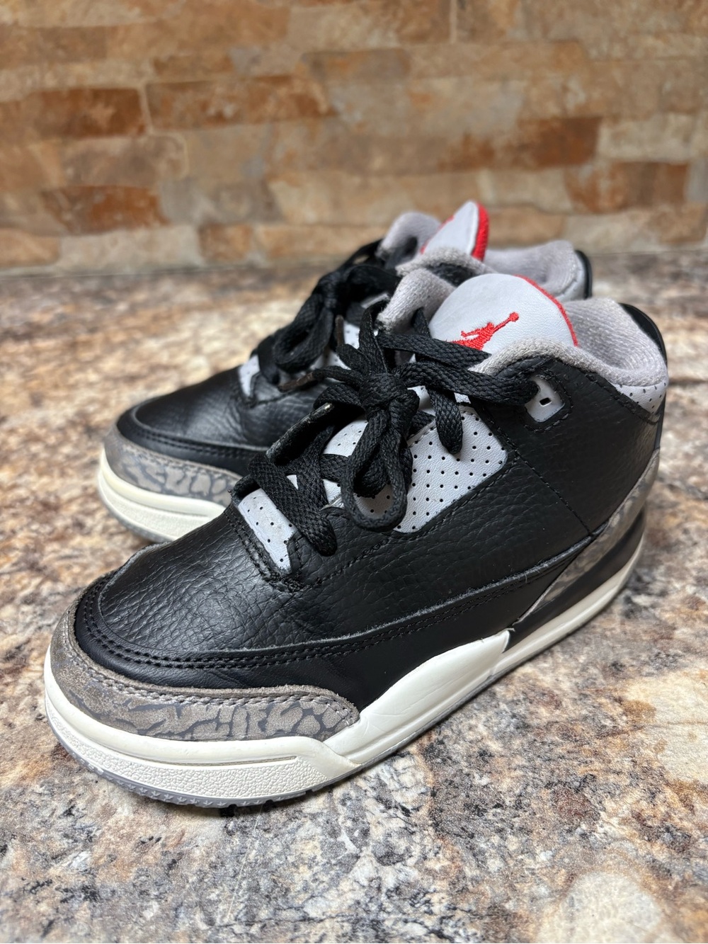 Nike Air Jordan 3 Retro Black Cement DM0968-010 Size 10C